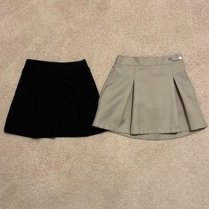 Set of 2 Girl’s Uniform Skirts